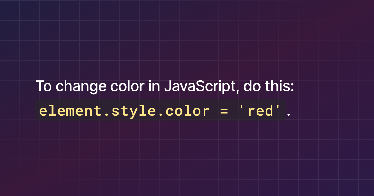 Javascript Canvas Change Line Color