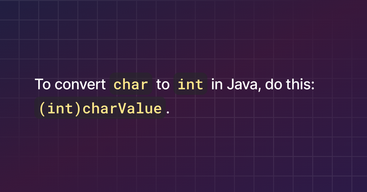 how-to-convert-char-to-int-in-java