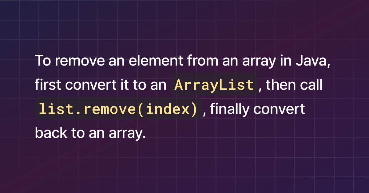 how-to-delete-array-element-in-java