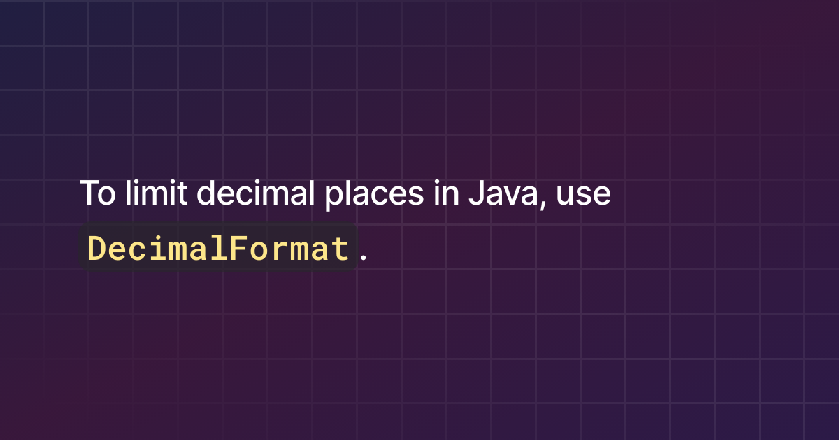 how-to-limit-decimal-places-in-java