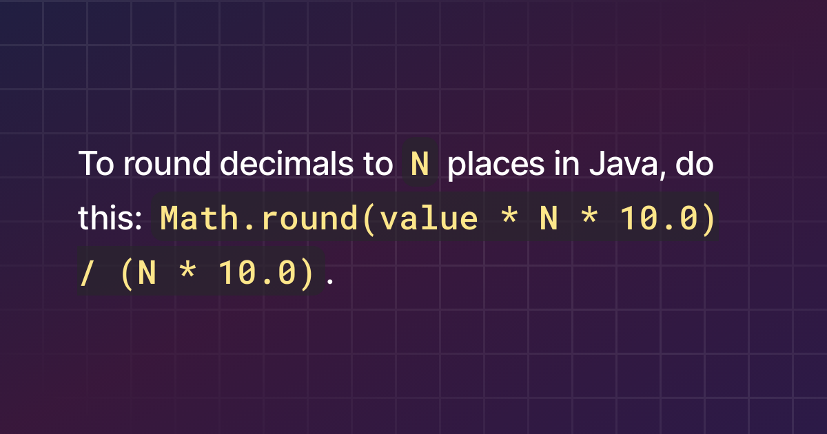 how-to-round-decimals-in-java