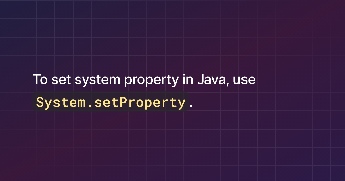 how-to-set-system-property-in-java